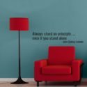 Stand on Principle Quote Wall Decal | Quote Wall Decal | Wall Decal World