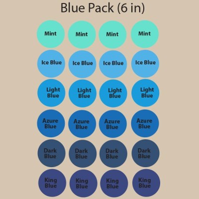 Blue Polka Dot Wall Decal Pack | Wall Decal World